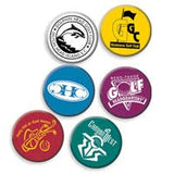 Plastic Golf Ball Markers - With Logo Printed