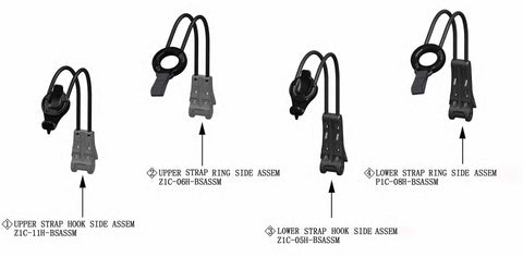 Rovic RV1C - Bag Straps Complete V1